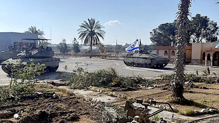 Rafah tanks