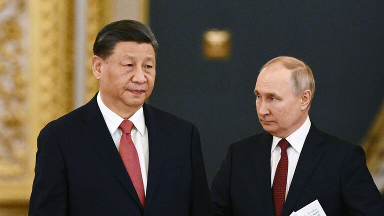 Chinese President Xi Jinping and Russian President Vladimir Putin, March 21, 2023.