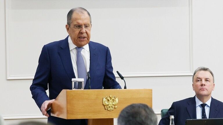 Acting Russian Foreign Minister Sergey Lavrov