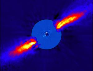 Click to enlarge star Beta Pictoris