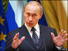 Click to enlarge Putin not