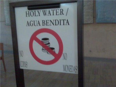 Holy Water - no coins