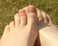 toes