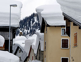 Switzerland record snow