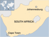 Cape Town - South Africa Map