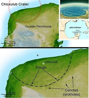 Chicxulub crater, Mexico