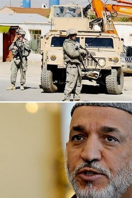 US troops in Afghanistan