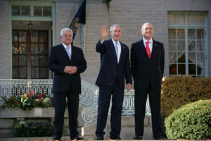 abbas bush olmert