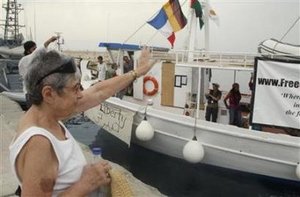 Free Gaza boat