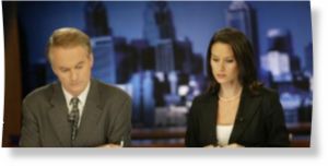 Click to enlarge Larry Mendte and Alycia Lane