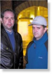 Adam Deakin and Chris Delaney