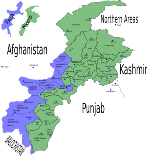 Click to enlarge Pakistan map