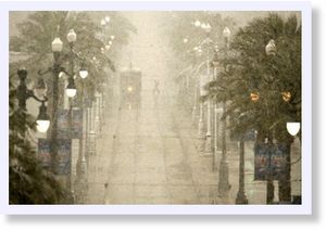 Click to enlarge New Orleans snow