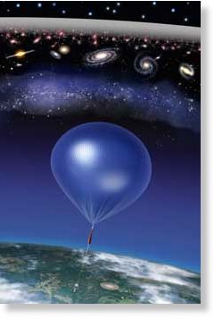 Click to enlarge balloon-borne ARCADE instrument