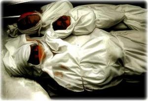 Click to enlarge Children killed by Israel's shelling