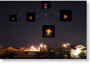 Click to enlarge Orbs and Mother ship