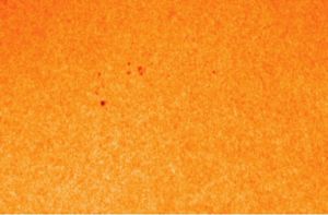 Click to enlarge sunspots livingston-penn-chesire