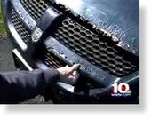 Click to enlarge Chewed up car I