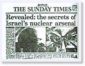 Sunday times reveals Israel nuclear
