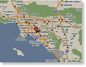 California area map