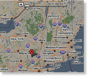 New York area map