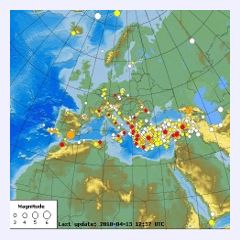 Click to enlarge EU Earthquakes