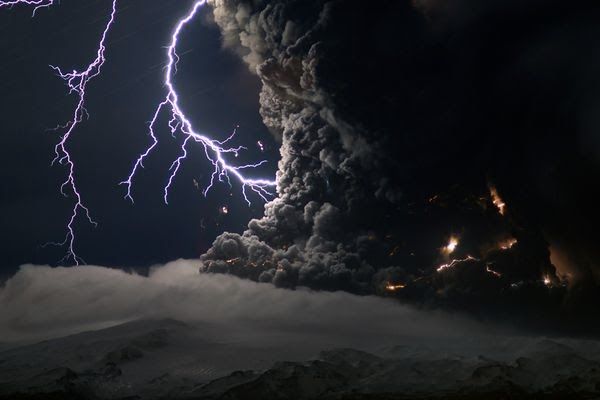 iceland volcano lightning pictures. If you thought the volcanic