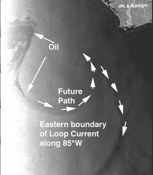 Click to enlarge bp spill current