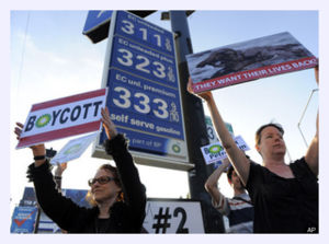 Click to enlarge Boycotting BP Gas Stations