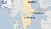Click to enlarge Sweden map BBC