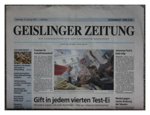 Article in German Paper
