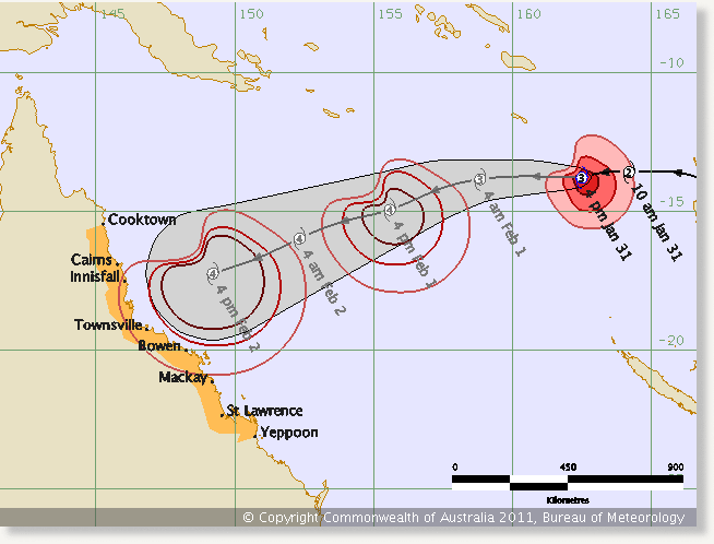 Images Cyclone Yasi