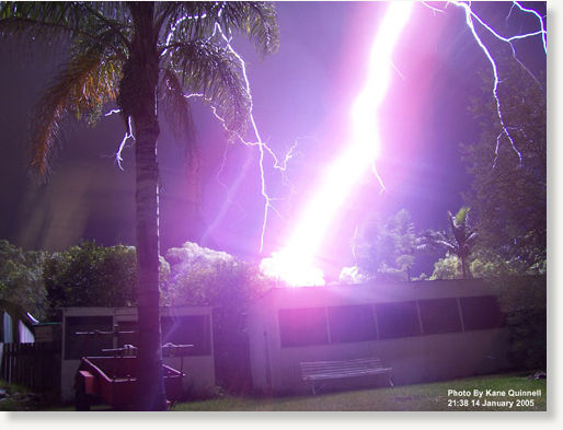 Accumulation Of Charges Leading To Lightning. Positive Lightning
