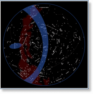 Click to enlarge Comet Paths