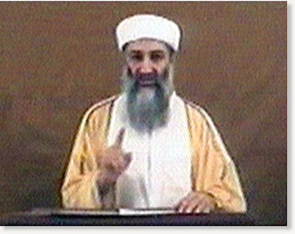 Bin Laden. this Bin Laden made an