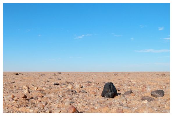 Click to enlarge Meteorite