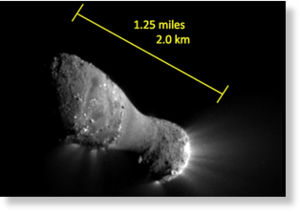 Click to enlarge Comet Hartley