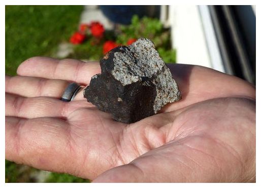 Click to enlarge Meteorite