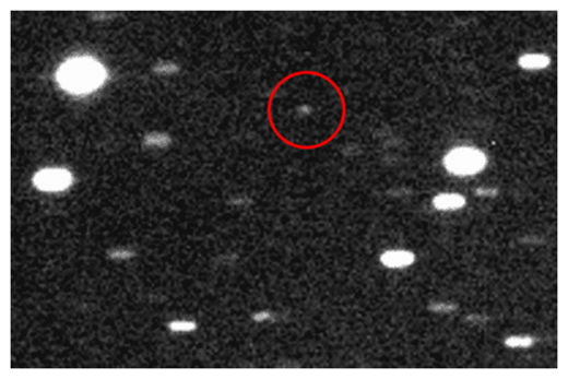 Click to enlarge New Asteroid