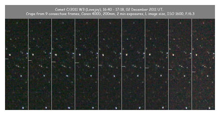 Comet Lovejoy