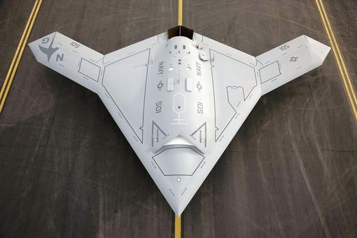 Click to enlarge X-47B drone