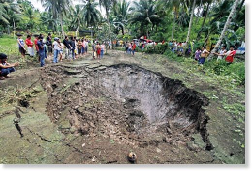 Click to enlarge sinkhole