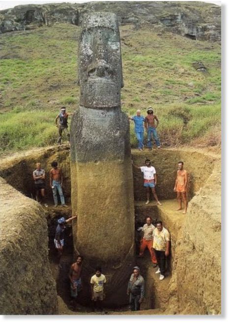 Easter Island Heads Have Bodies Secret History