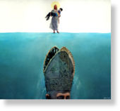 pope benedict, vatican, jesus, shark, kid