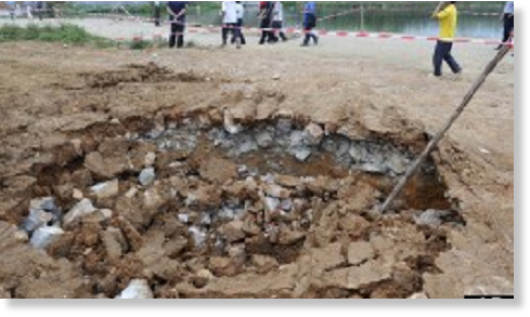 Sinkholes China on China Sinkhole Forces 844 To Evacuate    Earth Changes    Sott Net