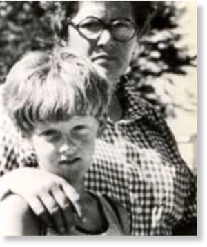 Marlon Lowe and mother
