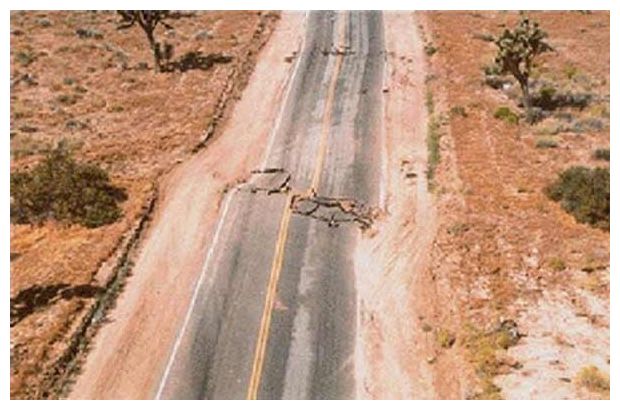 Damaged Road