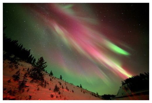 Red Auroras