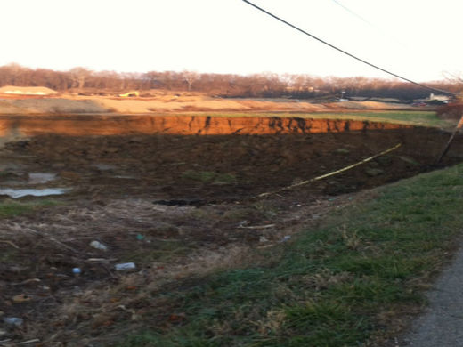 Click to enlarge sinkhole