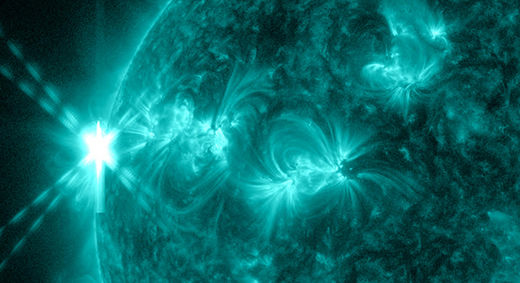X2.8 class solar flare